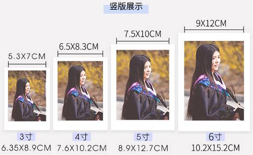 1寸2寸電子版照片標準尺寸