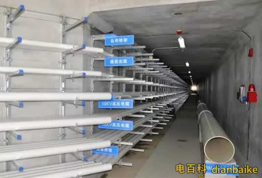 地下綜合管廊工程內部設計布置圖