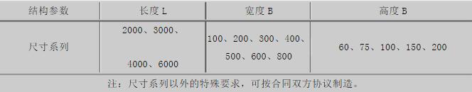 電纜橋架的基本結構長寬尺寸