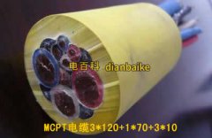 MCPT是什么電纜？MCPT礦用電纜圖片和MCPT電纜型號規格及載流量