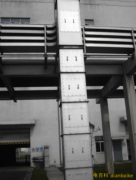 組裝成型的電纜橋架電纜豎井成品樣板