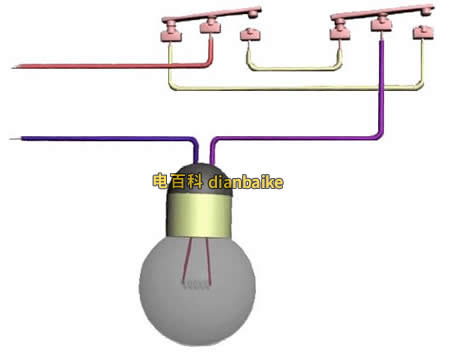 雙聯開光接線圖