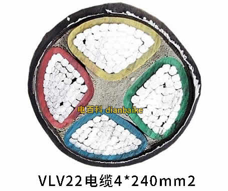 vlv22是什么電纜？vlv22電纜圖片和型號規格及vlv22電纜載流量表